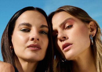 Backstage beim Manhattan-Shooting mit Anna und Alessa Winter