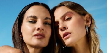 Backstage beim Manhattan-Shooting mit Anna und Alessa Winter