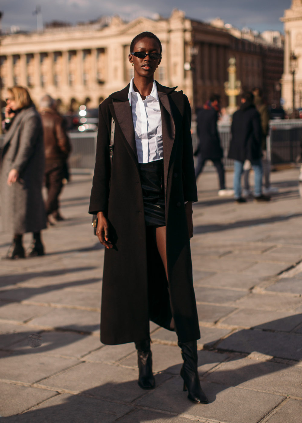 Street Style: Schwarz-Weiß