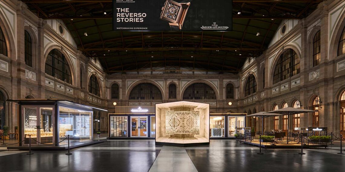 Jaeger-LeCoultre: Pop-up Reverso Stories am HB Zürich