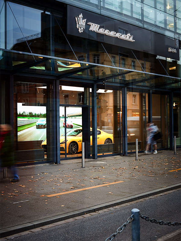 Eröffnung des Maserati-Showrooms in Zürich