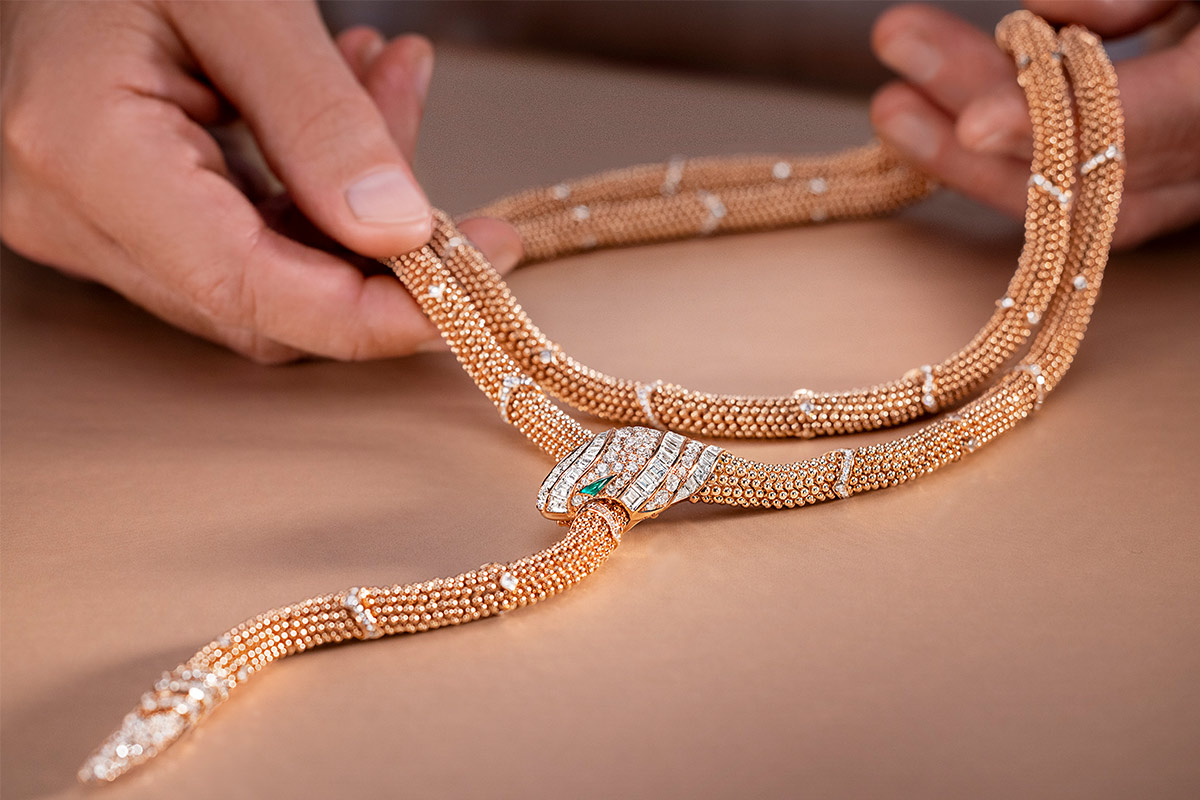 Bulgari’s Serpenti Infinito