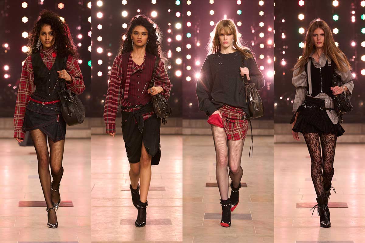 Isabel Marant Herbst/Winter 2025/26: Der ultimative Pariser Coolness-Faktor marant plaid - FACES.ch