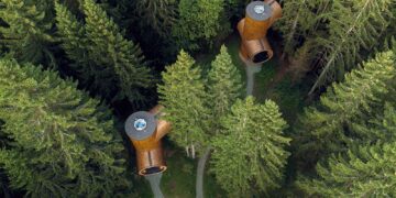 Leben in Baumkronen: Modern Tree Houses