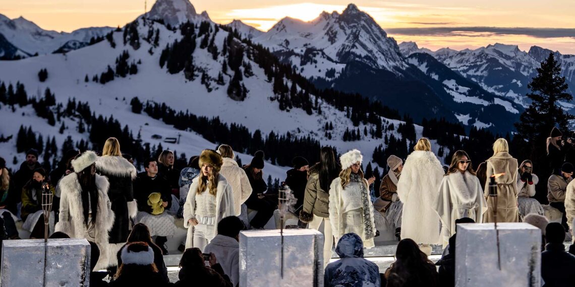 Guess goes Gstaad: Ski-Glamour im Iglu Dorf